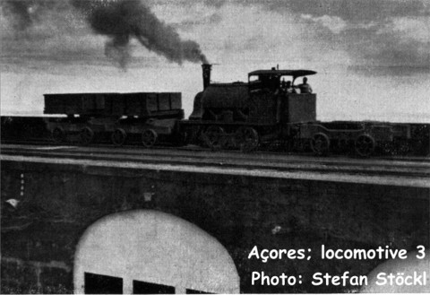 Locomotive 3 on the
              jetty